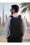 Unisex Slim Backpack with TSA Lock & USB Port - Water-Resistant Daypack for Travel/School - 5