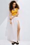 Maxi wrap skirt