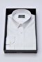 White Hard Collar Pocketless Slim Fit Classic Cotton Pack Shirts 1004255324 - 2