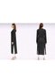 Long Thin Knitwear Cardigan Straight Cut Seasonal Loose Cardigan with Slit Detail - 2
