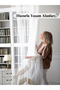 Tulle Curtain with Geometric Pattern, No Ironing Required, 1E 2-Layer Sparse Pleats, Suitable for Living Room, Kitchen, Balcony and Rooms. - 3