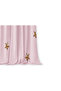 Floral Swan and Star Pattern Double Winged Children's Room Background Curtain - 2