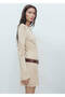 Embroidered Floral Pattern Knitted Dress