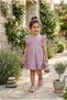 Girl's Dress with Ruffle Detail - 2
