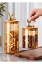 3-Piece Vacuum Borosilicate Glass Set with Bamboo Lids - 2