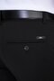 Comfort Fit Comfortable Fit Side Pocket Cotton Textured Black Trousers P 1219 - 6