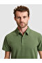 Khaki Slim Fit Buttoned Polo Collar T-Shirt 50307581-Vr027 - 2