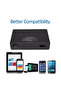 شاحن USB أبيض اللون بقوة 60 واط و10 منافذ لأجهزة iPhone وiPad وKindle، قاعدة شحن متعددة المنافذ USB... - 4
