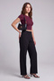 Basic Slim Fit Women's Round Neck Knitted Slim Fit T-Shirt - 2
