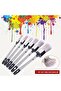 40 Light Grey Small Paint Brush, Paint Brushes for Walls, Touch Up, Baseboards, Paint Brush for Hous