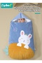 Baby Sleeping Bag, Newborn Hooded Swaddle Blanket Wrap, Newborn Infant Sleep Sack with Cap, Premium Carrying Nest for Girls and Boys, Startle Prevention & Travel Friendly, 0-18 Months - 2