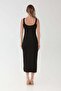 Basic Thick Strap Modal Dress - 6