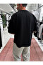 Black Two Thread Basic T-Shirt By-1208/363 - 5