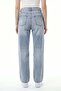 Women's High Waist Wide-Leg Denim Jean Pants - 3