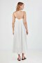 Ruffled Front Casual Dress with Straps - 3