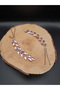 Stylish and Elegant Wedding and Engagement Bridal Crown and Hair Accessory with Completely Handmade Crystal Stones - 5