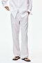 Relaxed Fit Linen-blend trousers - 5