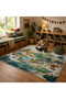 Jurassic Cushion Play Mat Rug – Soft Padded Carpet with Non-Slip Backing, 160 x 200 cm - 7