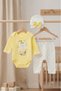 100% Cotton Tulle Bear 3-Piece Set with Hat for 6 Months, 9 Months Girl - 2