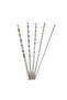 5Pcs Extra Long HSS High Speed Steel 150mm Drill Bit Set 2mm/3mm,3.5mm,4mm,5mm Bits For Wood, Alu... - 5