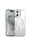 Husa MagSafe pentru iPhone 17, Techsuit, CandyCase, Alba