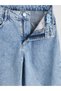 Two Mt Shop Quality Lcw Kids Blue Wideleg Stitch and Angel Printed Girls' Jean Pants - 4