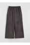 Trendlucky Women's Suede Look Trousers with Elastic Waist - 5