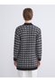 Özmarka New Season V-Neck Patterned Women's Knitwear Cardigan - 8