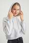 3 Thread Basic Hooded Sweatshirt - 6