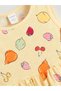 Alita City Yellow Printed Girl's Dress with a Difference - 2