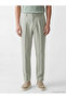 Nevavm Regular Fit Linen-Look Men's Pleated Trousers with a Difference - 2