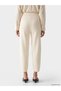 Trendlucky Women's Textured Trousers with Elastic Waist and Difference in Color - 4