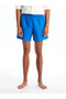 Blue Short Length Basic Men's Swim Shorts - 2