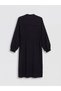 Trendlucky Women's Tunic with Contrast Collar and Gathered Waist - 6