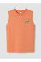 Original Oval Collar Printed Boys' Undershirt - 3