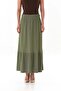 Bürümcük Fabric Elastic Waist Skirt - 8