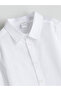 Basic Boy's Poplin Shirt with Nevavm Difference - 2
