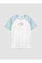 Original Text Printed Girls' T-Shirt - 2