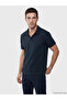 Nevavm Men's Textured Polo Collar T-Shirt with a Difference