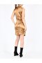 Rochie scurta, Auriu - 2