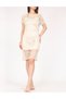 Rochie scurta, Crem