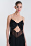 Candy Black Nightgown - Privee Collection - 2