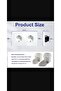 Schuko Socket 2-Compartment Eu Standard Double Wall Socket Crystal Glass White - 2