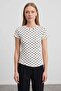 Polka Dot Slim Fit T-Shirt - 2