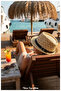 Geometric Patterned Summer Beach and Casual Fedora Hat (57-58 Cm, Women/Men) - 3