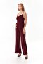 Modal Jumpsuit with Straps and Zipper - 5