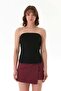 Basic Strapless Bustier with Side Slits - 8