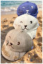 0-18 Months Baby Cap with Cute Animal Figures - Embroidered Soft Textured Cap (Size 44 cm) - 8