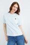 Strawberry Embroidered Crew Neck T-Shirt - 6