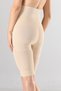 1 Size Reducing Double Layer Full Pony Waist Silicone Women's Corset Shorts 1228 Skin Seamless Seamless - 2